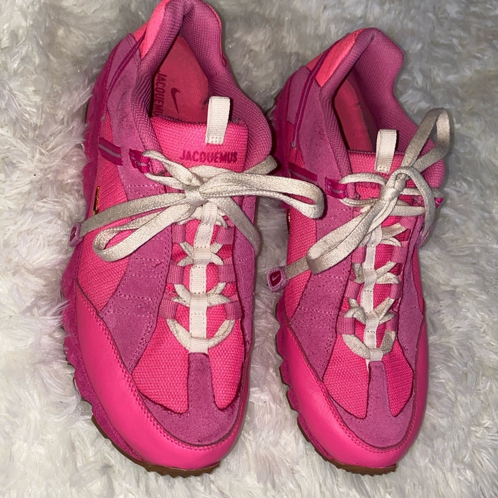 Jacquemus x Nike Air LX Humara Pink Suede Sneakers Women’s Size 11